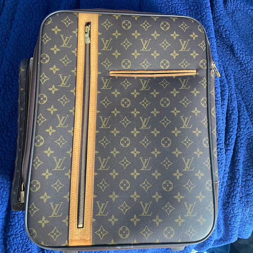 Rare! Louis Vuitton Bosphore Trolley 50 Rolling Luggage